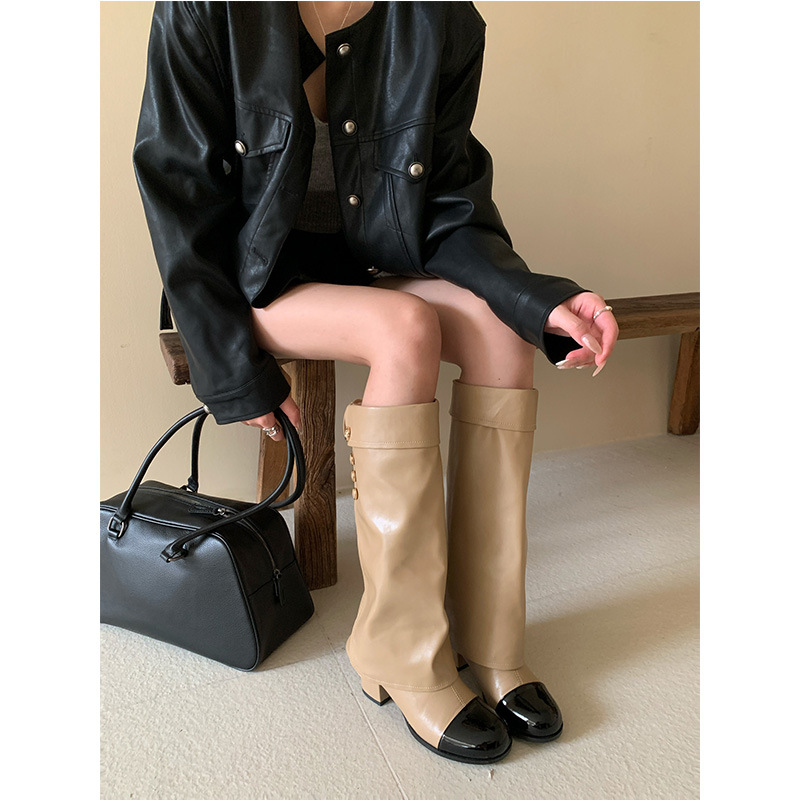 French style small fragrant ro - Knee High Sock Women recension och pris