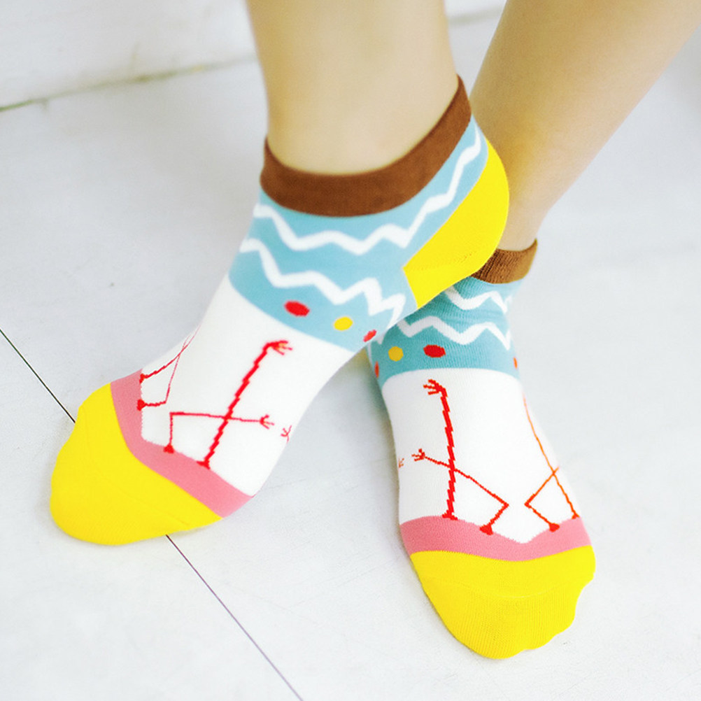 5Pcs Women Cotton Short Socks  - Invisibility Sock Loafer recension och pris
