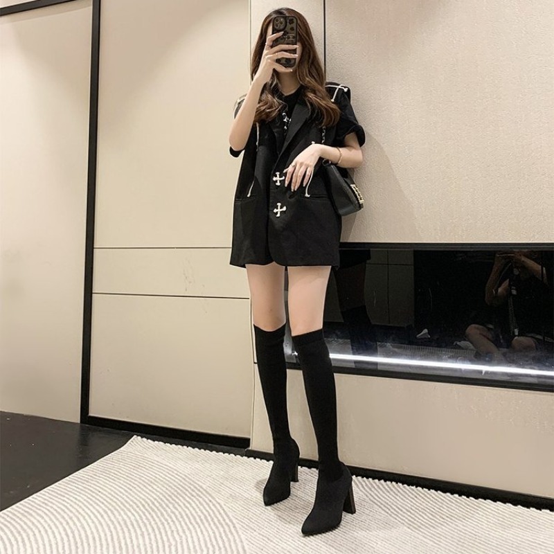 Women Over The Knee Boots Poin - Knee High Sock Women recension och pris