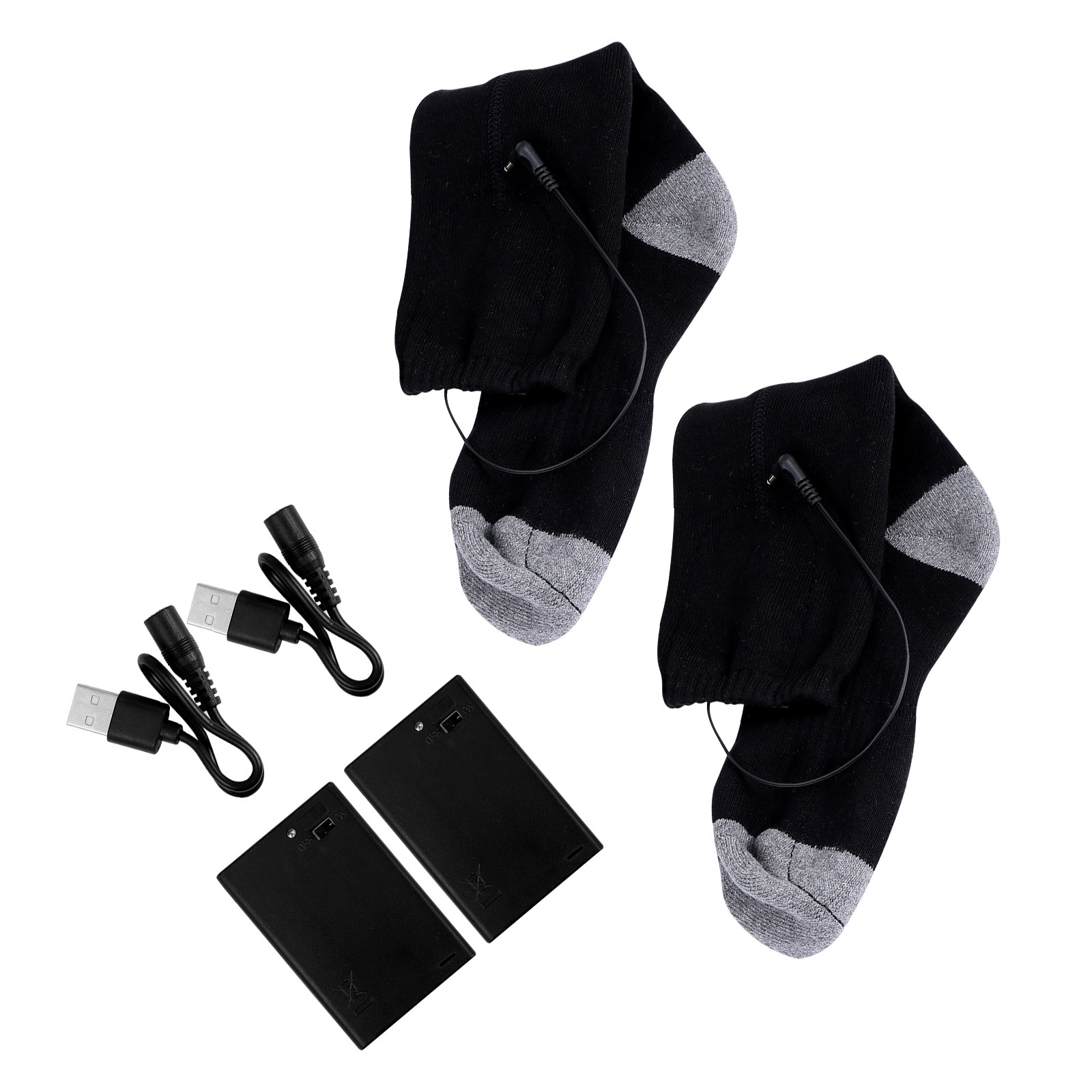 1Set Heated Socks USB Electric - Thermal Sock Winter recension och pris
