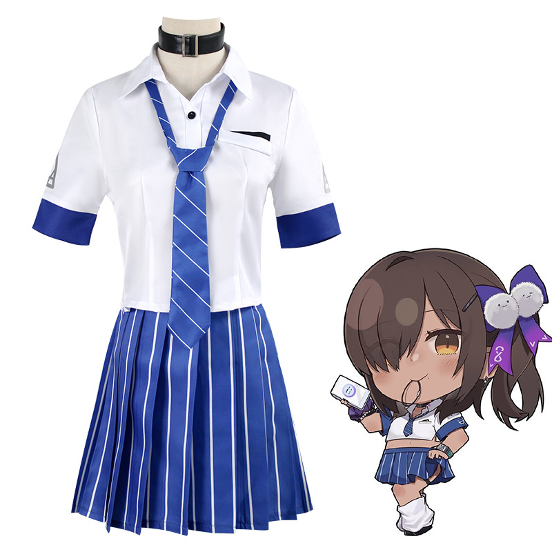 Naga Cosplay Costume JK Unifor - Knee High Sock Women recension och pris