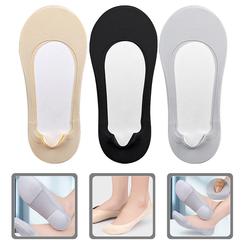 3Pairs Low Cut Invisible Socks - Invisibility Sock Loafer recension och pris
