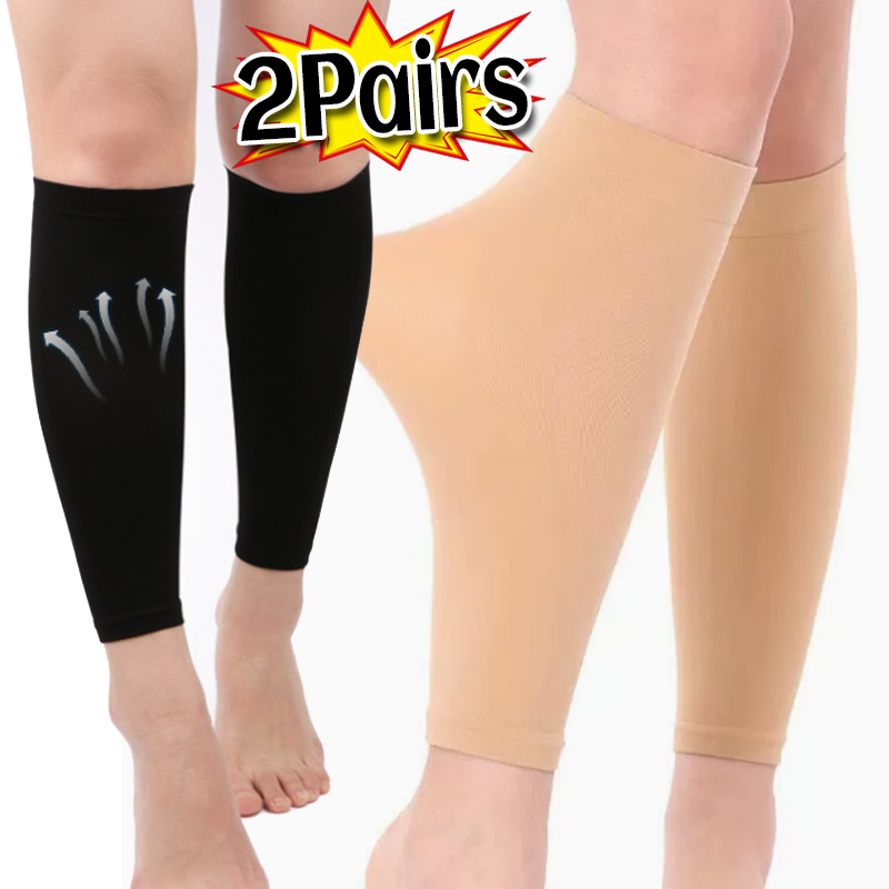 1/2Pairs Elastic Socks Calf Sl - Compression Sleeve Calf recension och pris